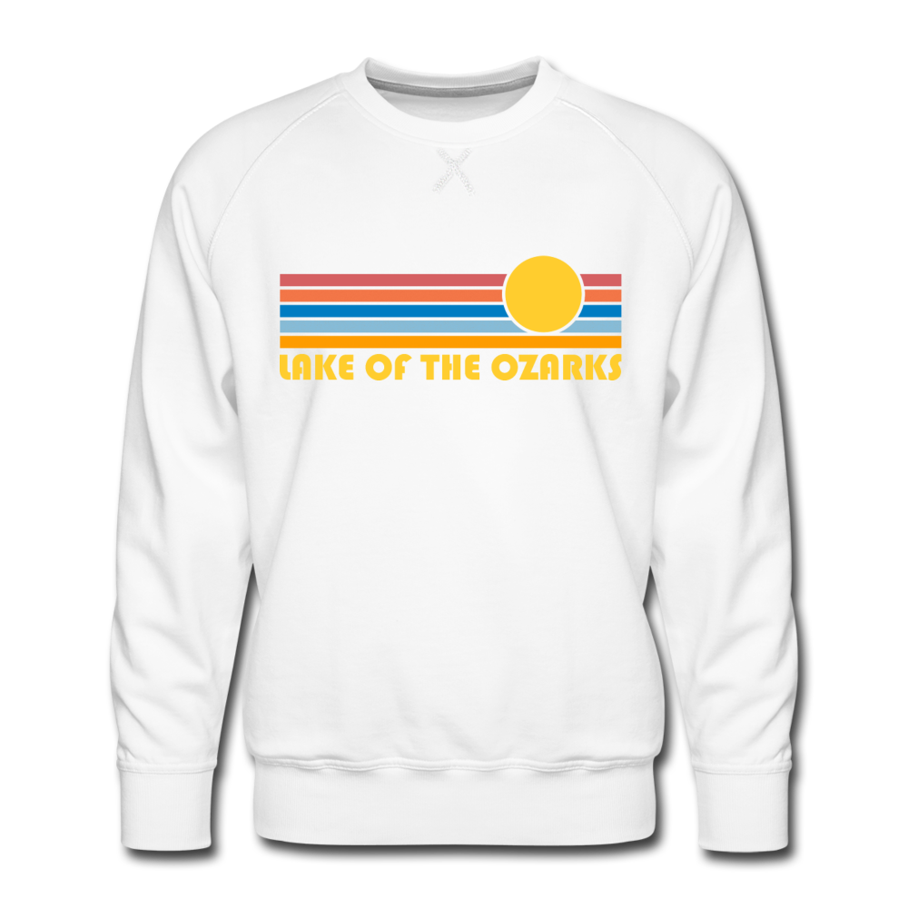 Premium Lake of the Ozarks Missouri Sweatshirt Retro Sun Premium Men s Lake of the Ozarks Sweatshirt Hey Mountains