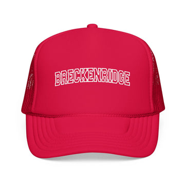 Kids Breckenridge, Colorado Trucker Hat Vintage College Foam