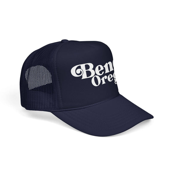 Kids Bend, Oregon Trucker Hat Foam - Youth Snapback Cap