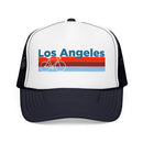 Kids Los Angeles, California Trucker Hat Foam LA Bike