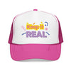 Kids Keep It Real Trucker Hat Boho - Youth Snapback Cap