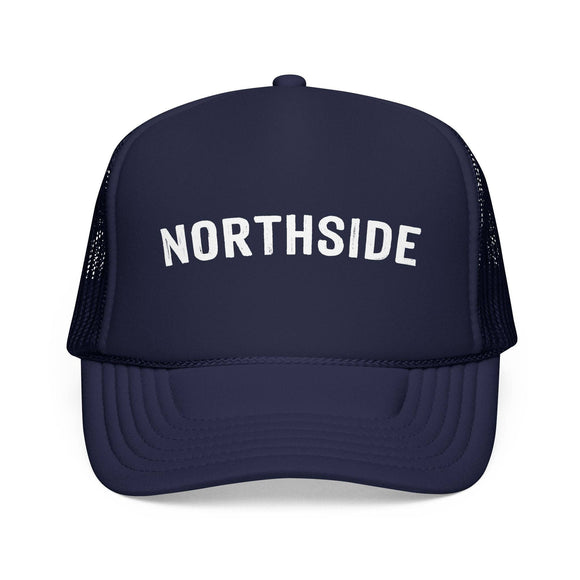 Kids Northside Trucker Hat - Youth Snapback Cap on white background