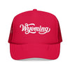 Kids Wyoming Trucker Hat - Youth Snapback Cap