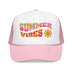 Kids Summer Vibes Trucker Hat Boho - Youth Snapback Cap