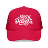 Kids North Dakota Trucker Hat - Youth Snapback Cap