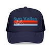 Kids Sun Valley, Idaho Trucker Hat Foam Bike - Youth Cap
