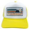 Kid's Steamboat, Colorado Hat (Ages 2-12) - Retro Mountain Snapback Trucker Steamboat Youth Hat / Kid's Hat