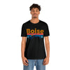 Boise, Idaho Shirt - Mountain Sunset Unisex Boise T-Shirt