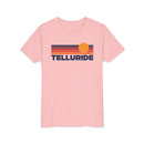 Telluride, Colorado Youth T-Shirt — Retro Sun Tee-5