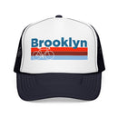 Brooklyn, New York Trucker Hat - Foam Brooklyn Bike Cap-5