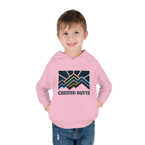 Crested Butte, Colorado Toddler Hoodie - Unisex Crested Butte, Colorado Toddler Sweatshirt