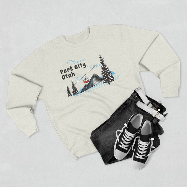 Premium Park City, Utah Sweatshirt Unisex Crewneck, Premium Sweatshirt, Crewneck Jumper, Ski Resort Apparel