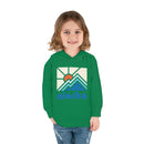 Alaska Toddler Hoodie - Minimal Style Unisex Alaska Toddler Sweatshirt-17