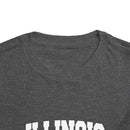 Illinois Toddler Graphic Tee - Kids Illinois Vacation T-Shirt-17