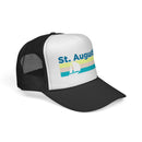St Augustine, Florida Retro Sailboat Trucker Hat-4