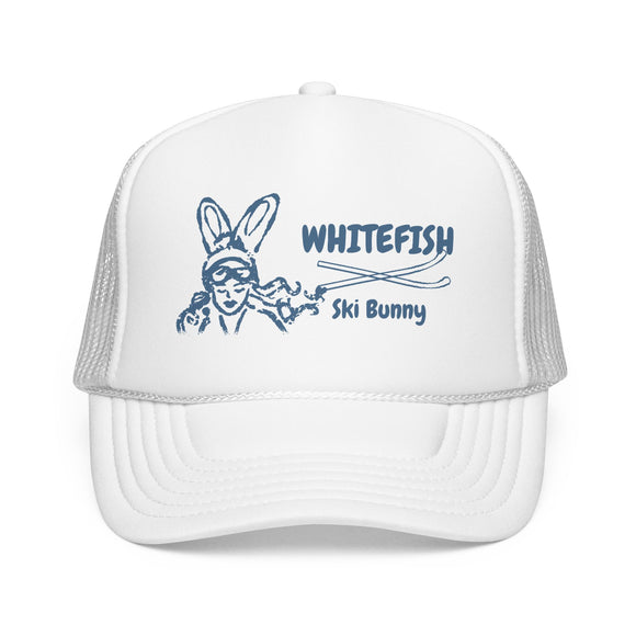 Whitefish, Montana Ski Bunny Trucker Hat