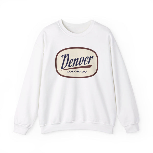 Denver, Colorado Sweatshirt - Unisex Retro Crewneck Denver Sweatshirt