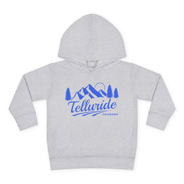 Telluride, Colorado Toddler Hoodie - Unisex Mountain Telluride Pullover Sweatshirt, Kids Hooded Jumper, Colorado Souvenir