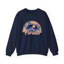 Florida Sweatshirt - Unisex Retro Beach Florida Crewneck Sweatshirt-2