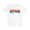Jackson Hole, Wyoming Shirt - Mountain Sunset Unisex Jackson Hole T-Shirt