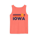 Iowa Retro Sunstripe Tank Top | Comfort Colors - 100% Cotton-1