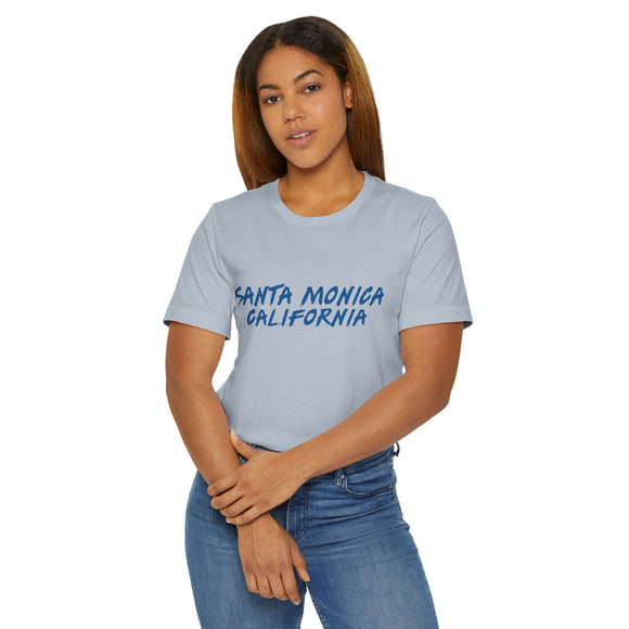 Santa Monica T-Shirt | 100% Cotton Retro California Tee