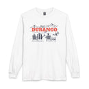 Durango, Colorado Après-ski Long Sleeve Shirt - Mountain Retro Skiing-2