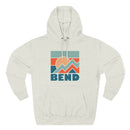 Bend, Oregon Hoodie - Retro Mountain Unisex Sweatshirt-6