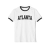 Atlanta, Georgia Cotton Ringer Graphic Tee - Unisex Atlanta T Shirt, Vintage Style Tee, Men's/Women's Tee