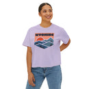 Women's Wyoming Boxy Graphic Tee - Slightly Cropped-19