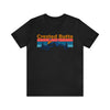 Crested Butte, Colorado Shirt - Mountain Sunset Unisex Crested Butte T-Shirt