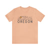 Oregon T-Shirt - Retro Unisex Oregon Shirt