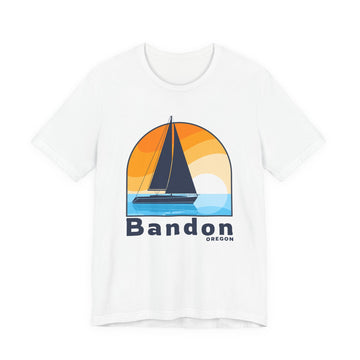 Bandon, Oregon T Shirt - Sailboat Tee