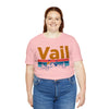 Vail, Colorado Shirt - Mountain Sunset Unisex Vail T-Shirt
