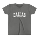 Dallas, Texas Youth Graphic Tee - Kids Dallas T Shirt-1