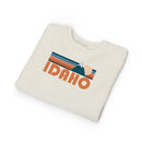 Idaho Toddler Sweatshirt - Retro Mountain Idaho Toddler Crewneck Sweatshirt-9