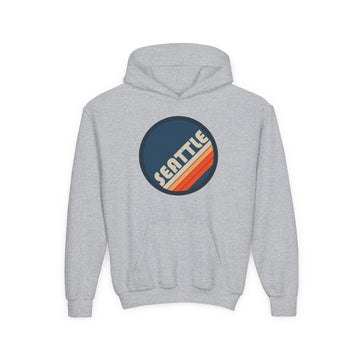 Seattle, Washington Youth Hoodie - Kids Seattle Hooded Sweatshirt - 0