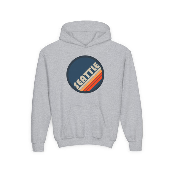Seattle, Washington Youth Hoodie - Kids Seattle Hooded Sweatshirt