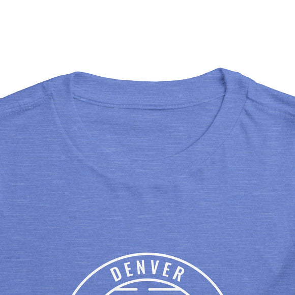 Denver, Colorado Toddler T-Shirt - Retro Mountain Toddler Denver Shirt