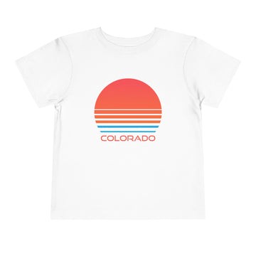Colorado Toddler T-Shirt - Retro 80s Unisex Toddler Colorado Shirt - 0