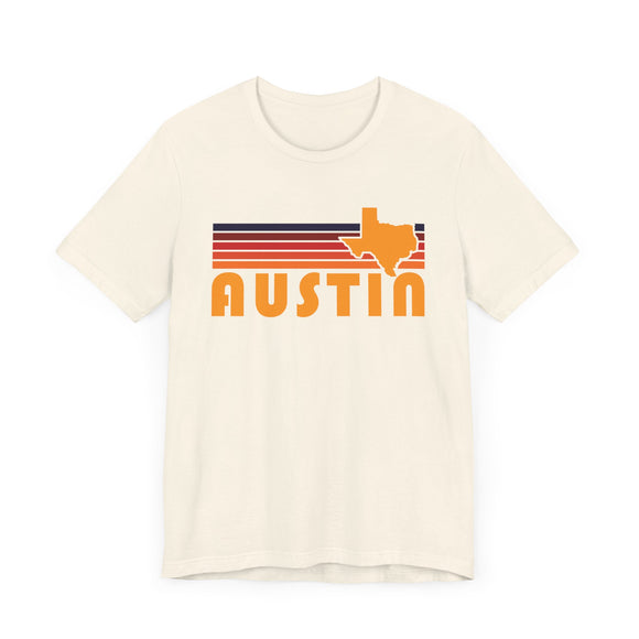 Austin, Texas T-Shirt Retro - Adult Unisex Austin T Shirt