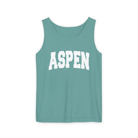 Aspen, Colorado Tank Top Unisex | Comfort Colors - 100% Cotton - 0