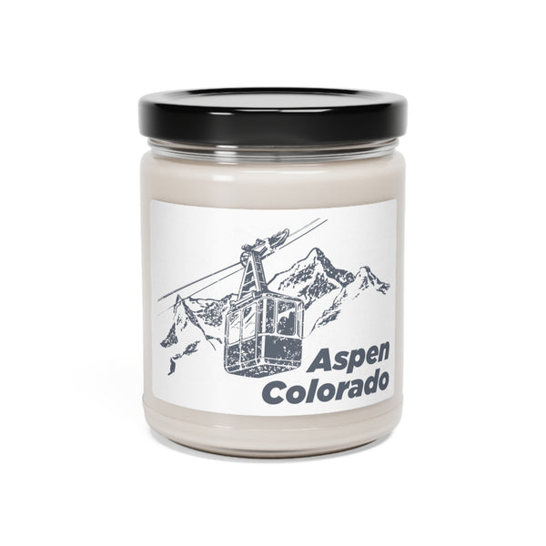 Aspen, Colorado Candle - Scented Soy Aspen Candle, 9oz