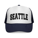 Seattle, Washington Collegiate Style Trucker Hat-6