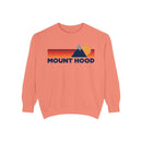 Mount Hood Mountain Stripes Sweatshirt | Comfort Colors - 100% Cotton-4