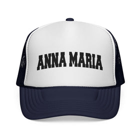 Buy dark-navy Anna Maria Island, Florida Collegiate Style Trucker Hat