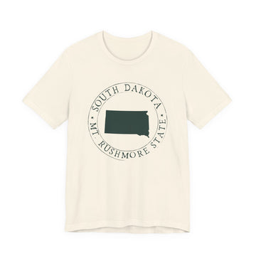 Buy natural South Dakota T-Shirt — State Graphic Tee