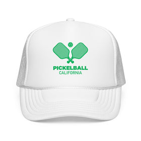 Buy white California Pickleball Trucker Hat - Foam California Cap