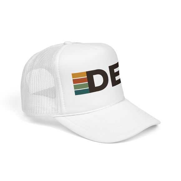 Detroit, Michigan Trucker Hat - DET Abbr retro cap