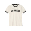 Los Angeles, California Cotton Ringer Graphic Tee - Unisex Los Angeles T Shirt, Vintage Style Tee, Men's/Women's Tee